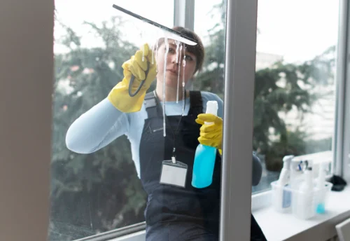 Nettoyage de vitres intérieures et extérieures à Saint-Julien-Mont-Denis
